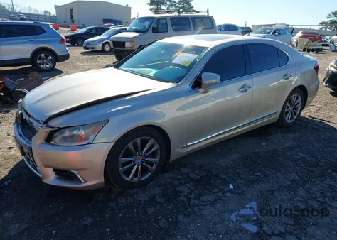 2013 Lexus Ls 460 из США, поврежденный, VIN JTHCL5EF9D5016915